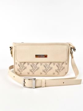 Фото товара: сумка через плече 250152 молочний. Фото - 1.