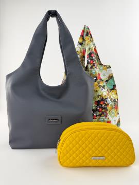 Фото товара: комплект (сумка, косметичка та шопер для покупок) n25090 мультиколор. Фото - 1.